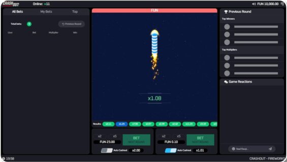 Crashout Fireworks 1