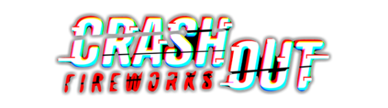 Crashout Fireworks logo