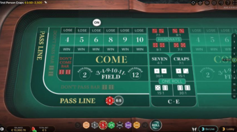 First Person Craps 1
